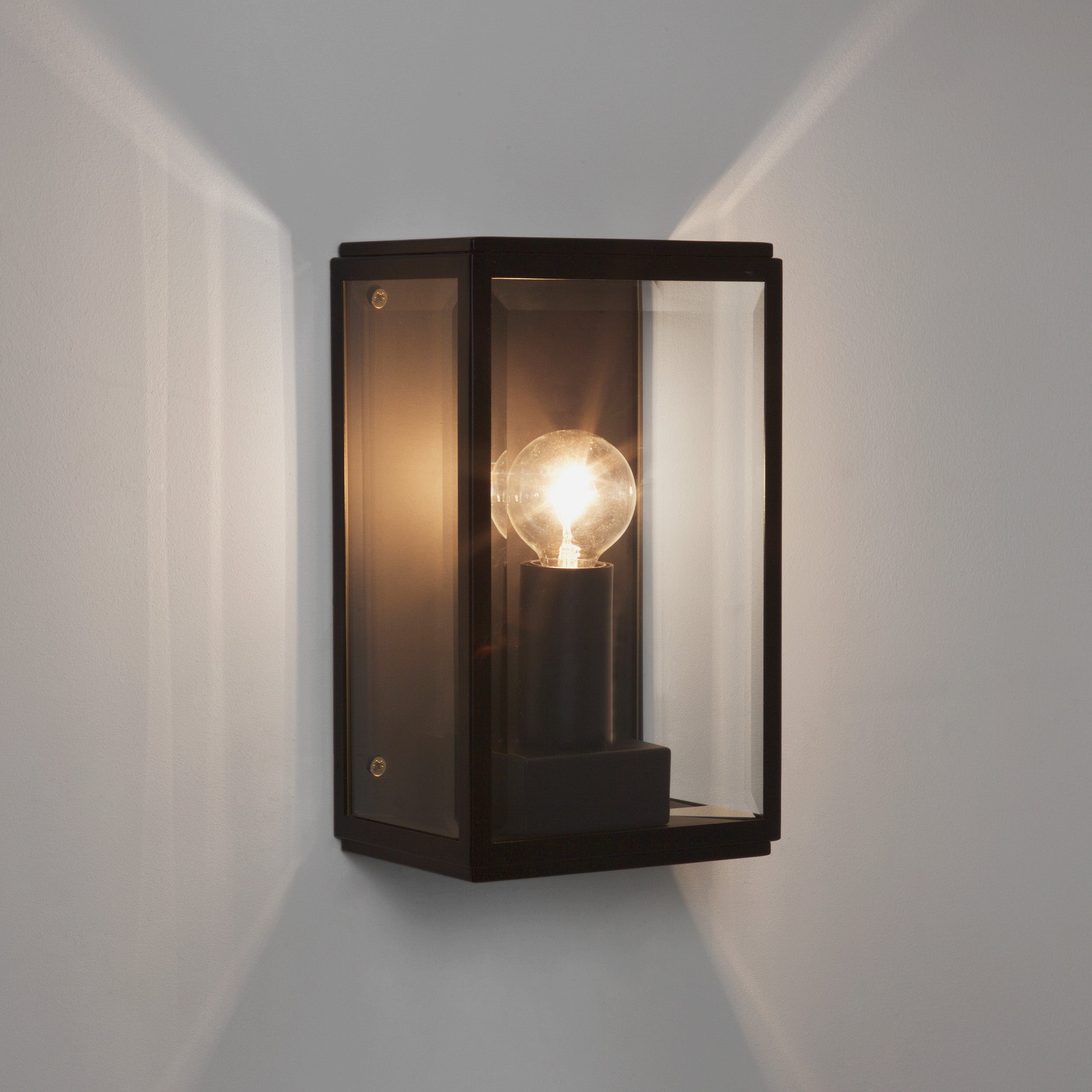 Astro Homefield 130 Outdoor Wall Light in Matt Black