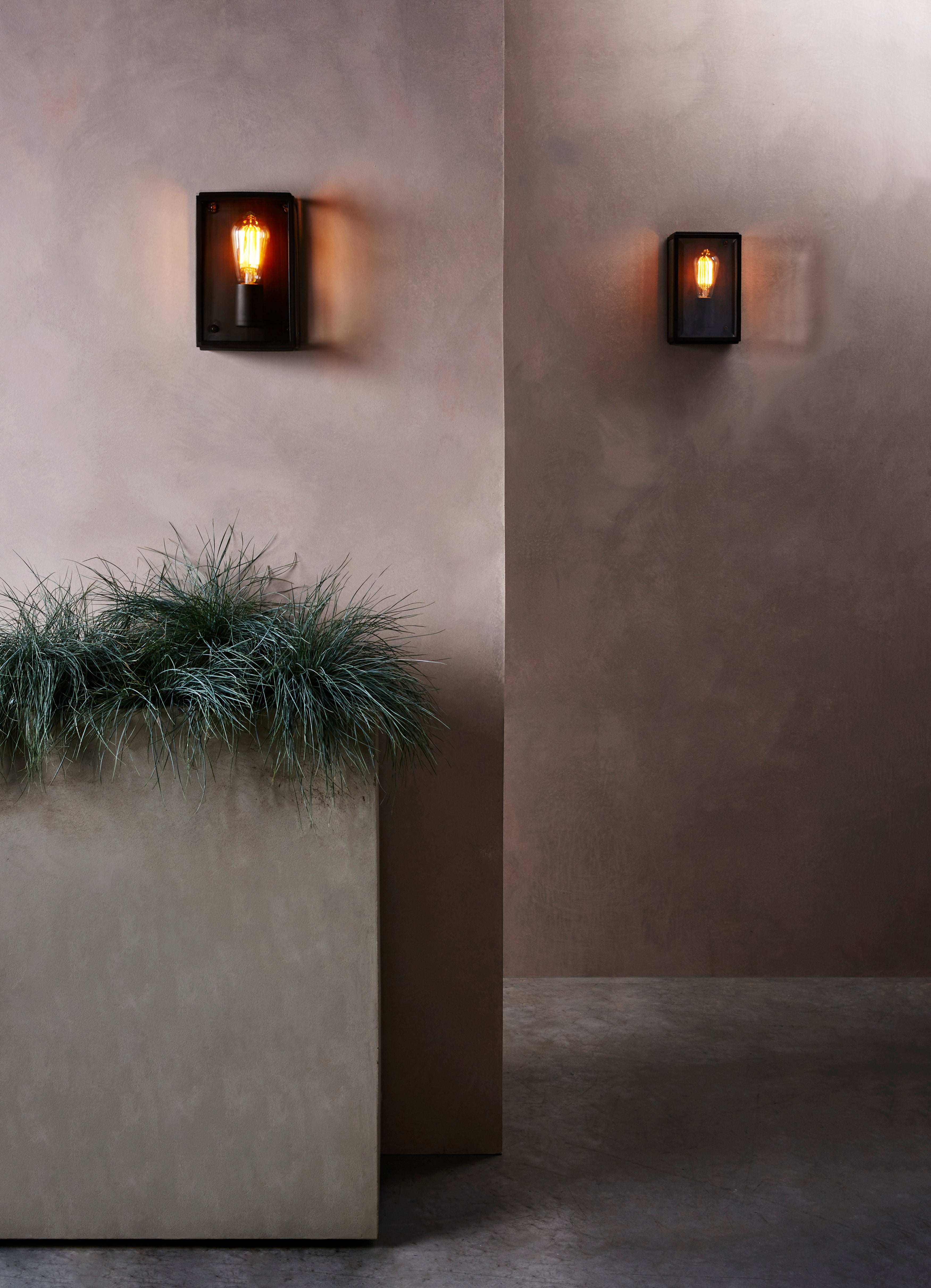 Astro Homefield 130 Outdoor Wall Light in Matt Black
