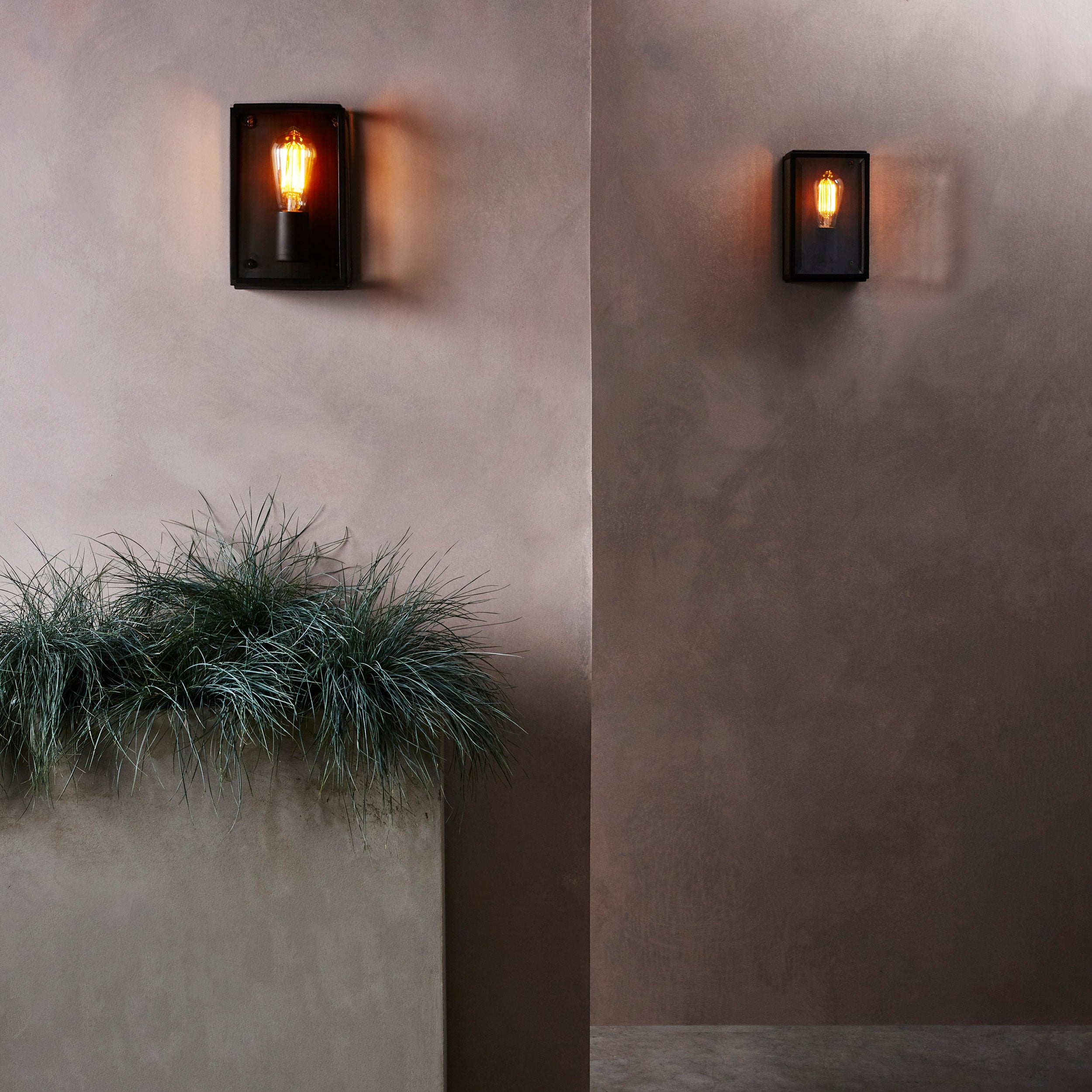 Astro Homefield 130 Outdoor Wall Light in Matt Black