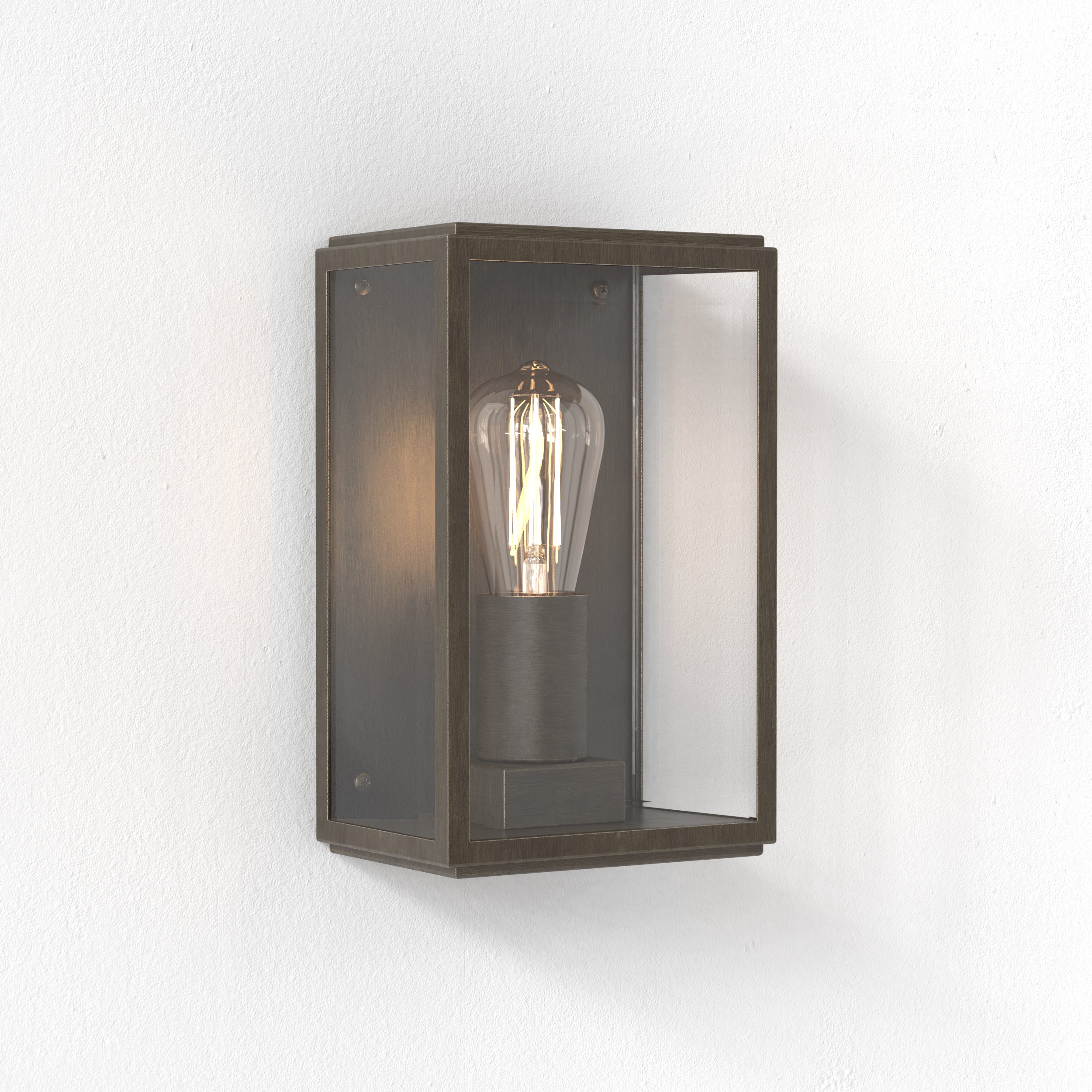 Astro Homefield 160 Outdoor Wall Light in Bronze