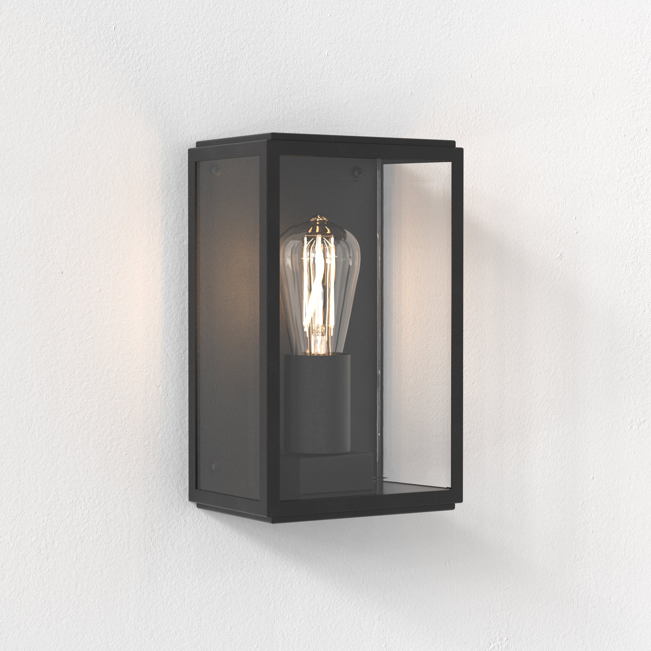 Astro Homefield 160 Outdoor Wall Light in Matt Black