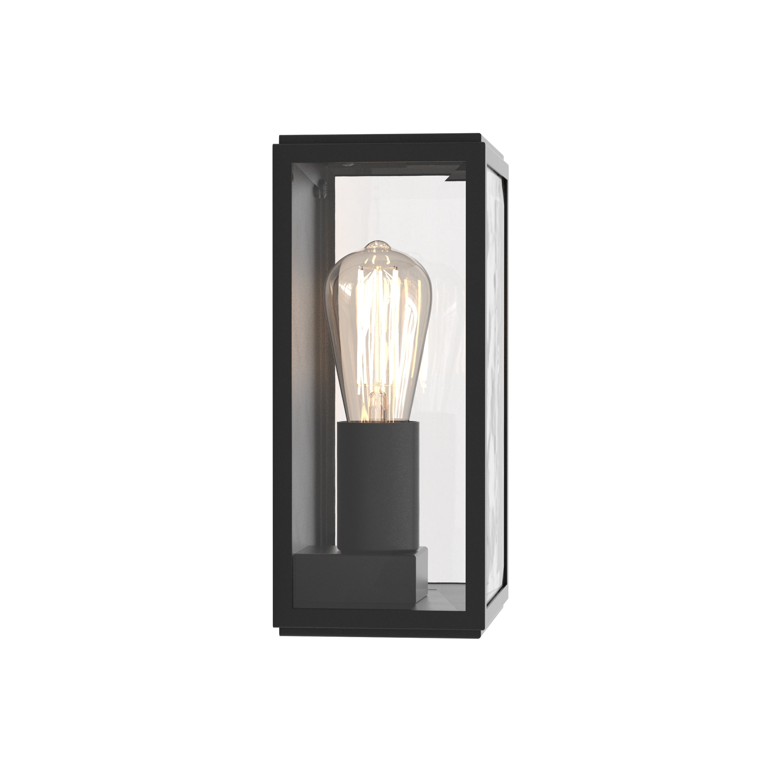 Astro Homefield 160 Outdoor Wall Light in Matt Black