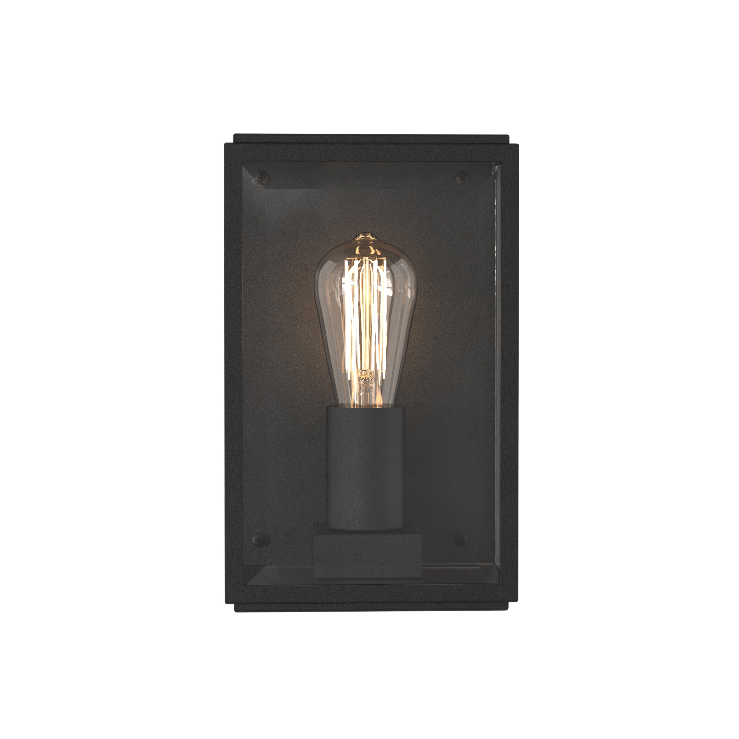 Astro Homefield 160 Outdoor Wall Light in Matt Black