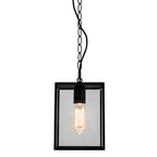 Astro Homefield 240 Outdoor Porch Pendant Light in Textured Black