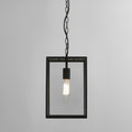 Astro Homefield 360 Outdoor Porch Pendant Light in Textured Black