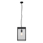 Astro Homefield 360 Outdoor Porch Pendant Light in Textured Black