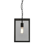 Astro Homefield 360 Outdoor Porch Pendant Light in Textured Black