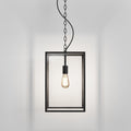Astro Homefield 450 Outdoor Porch Pendant Light in Textured Black