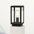 Astro Homefield Outdoor Pedestal Light in Textured Black