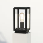 Astro Homefield Outdoor Pedestal Light in Textured Black