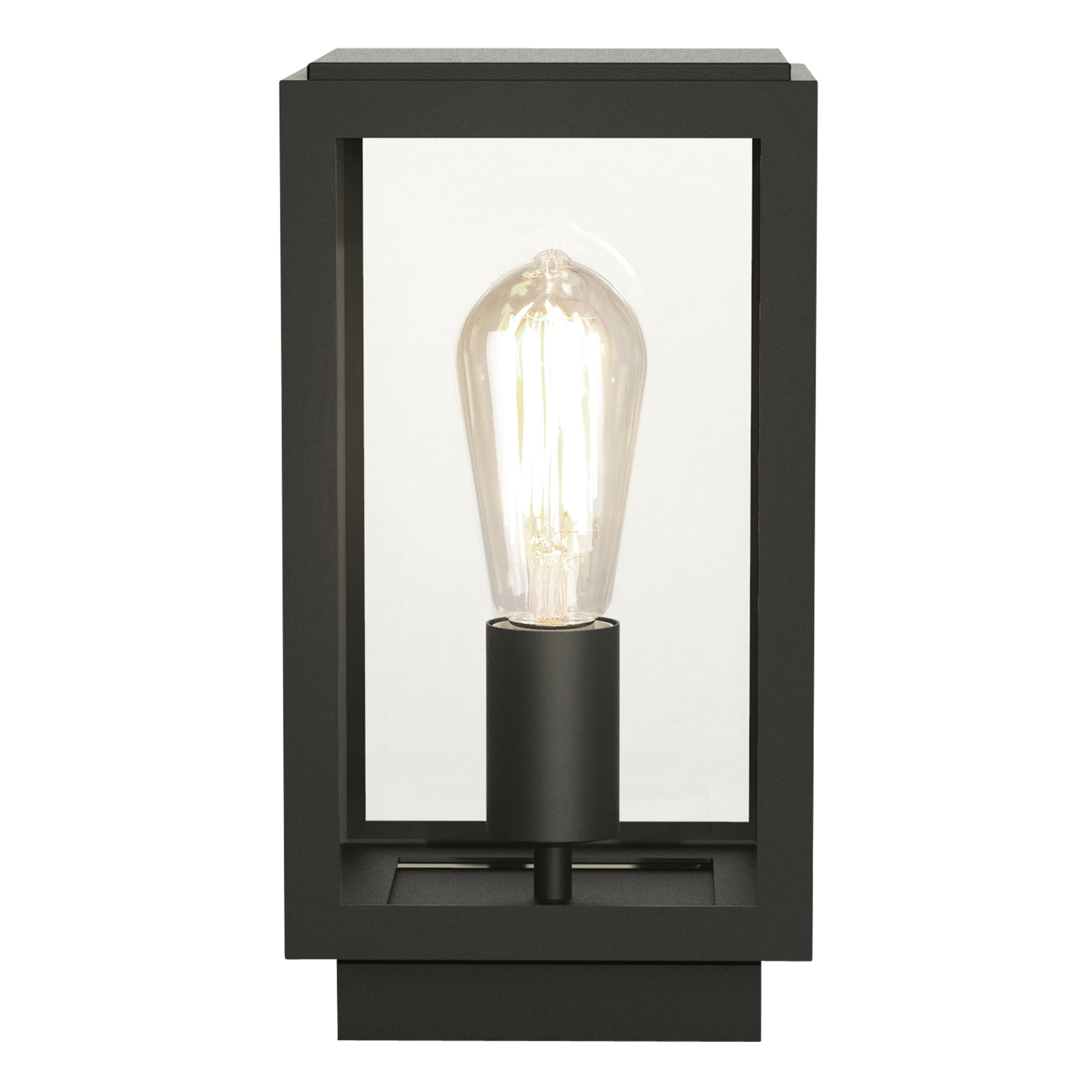 Astro Homefield Outdoor Pedestal Light in Textured Black
