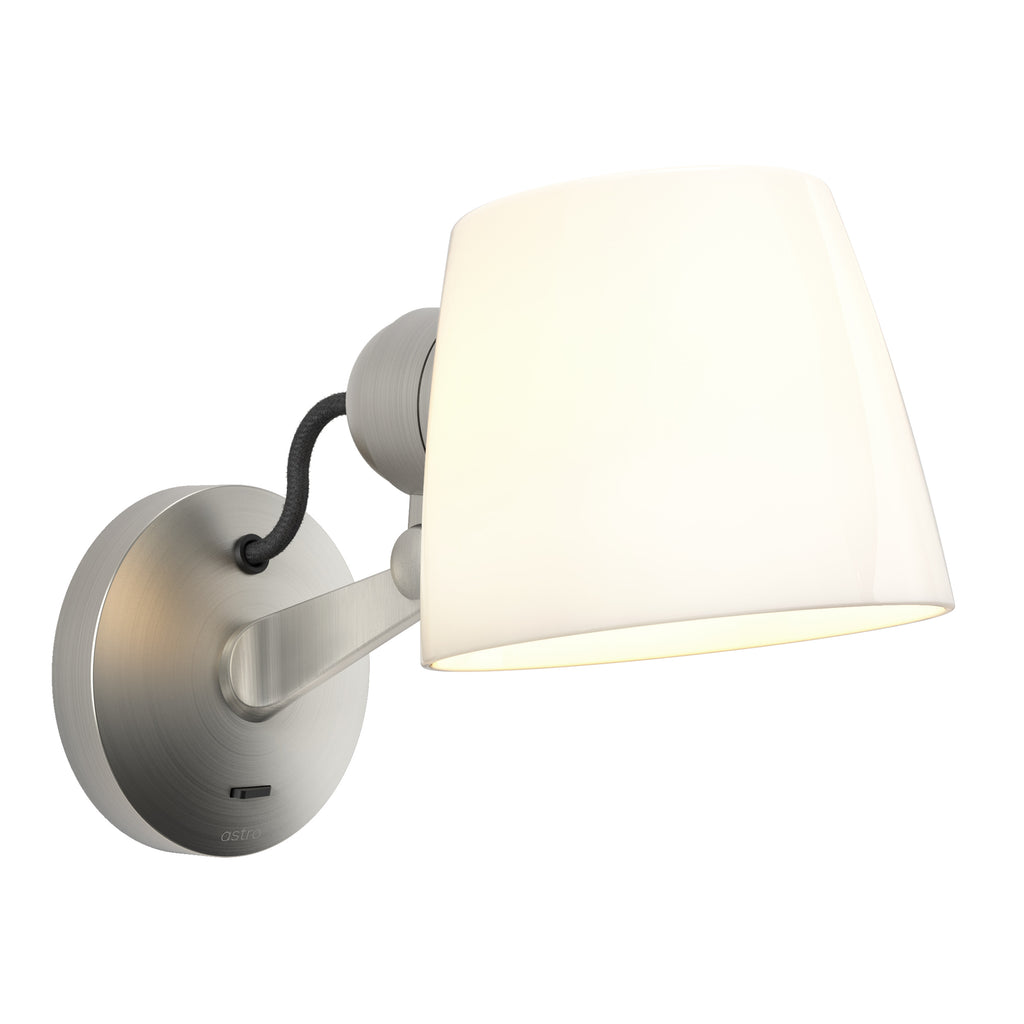 Astro Imari Adjustable Indoor Wall Light in Matt Nickel