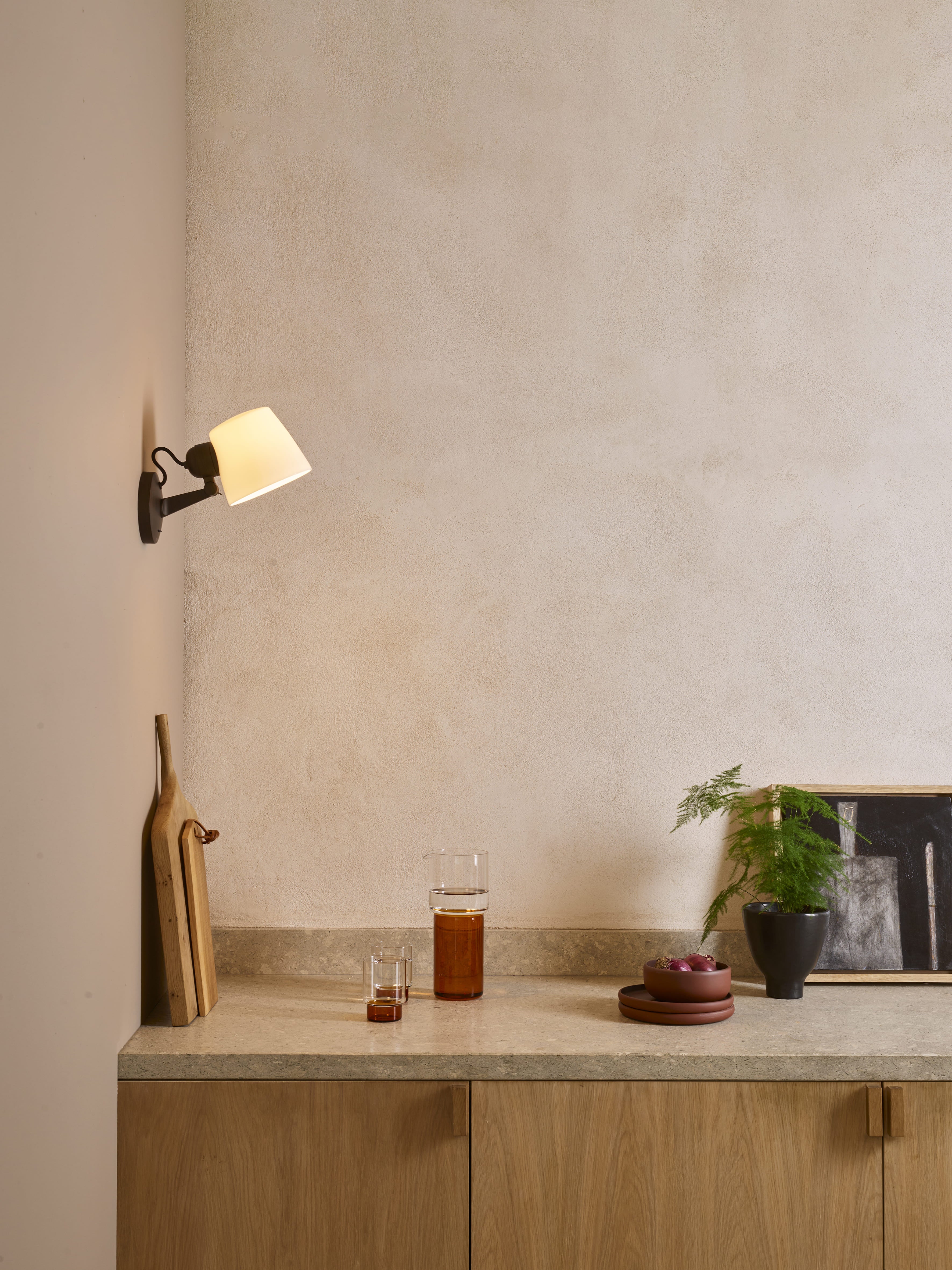 Astro Imari Adjustable Wall Light in Bronze