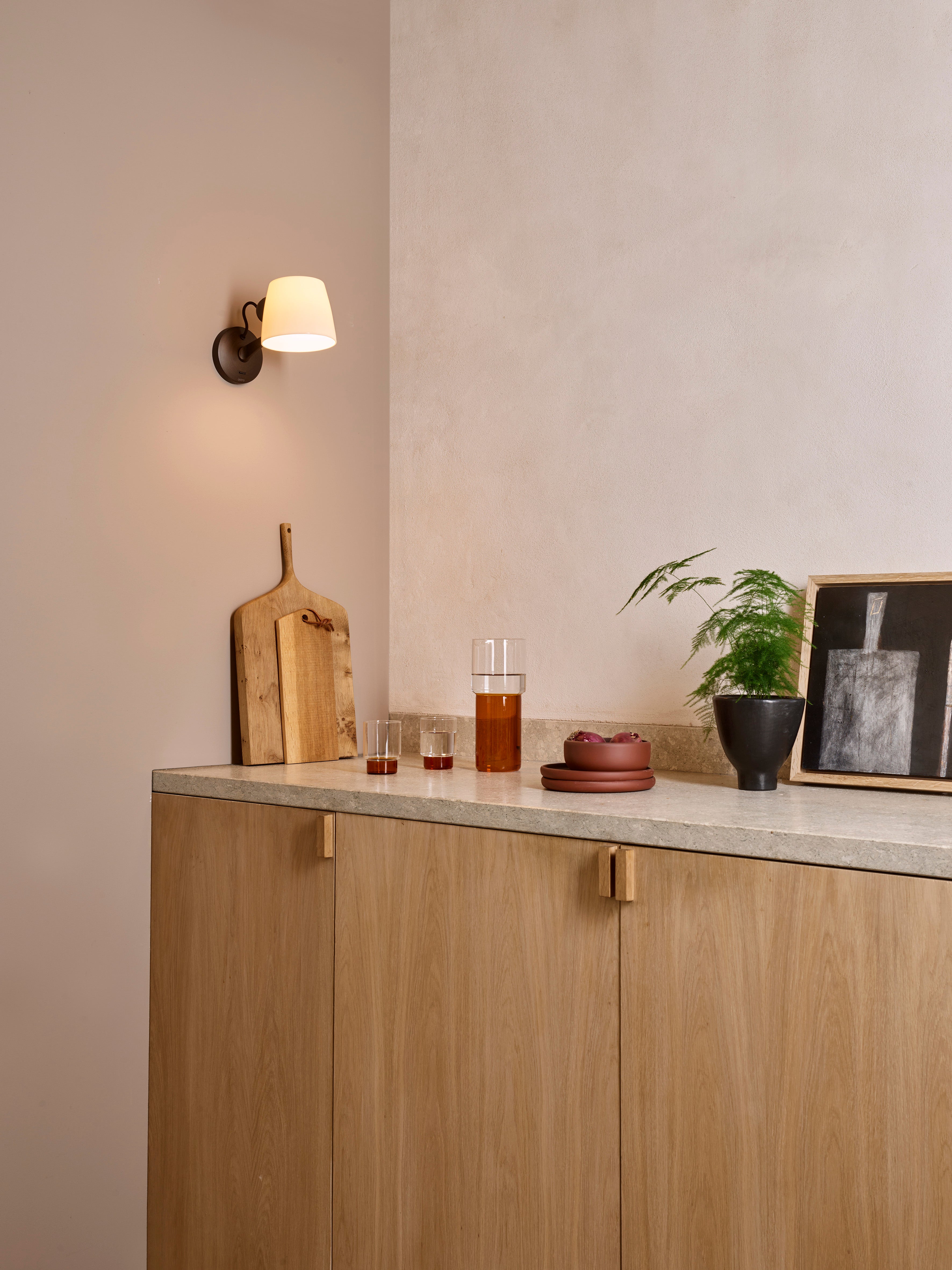Astro Imari Adjustable Wall Light in Bronze