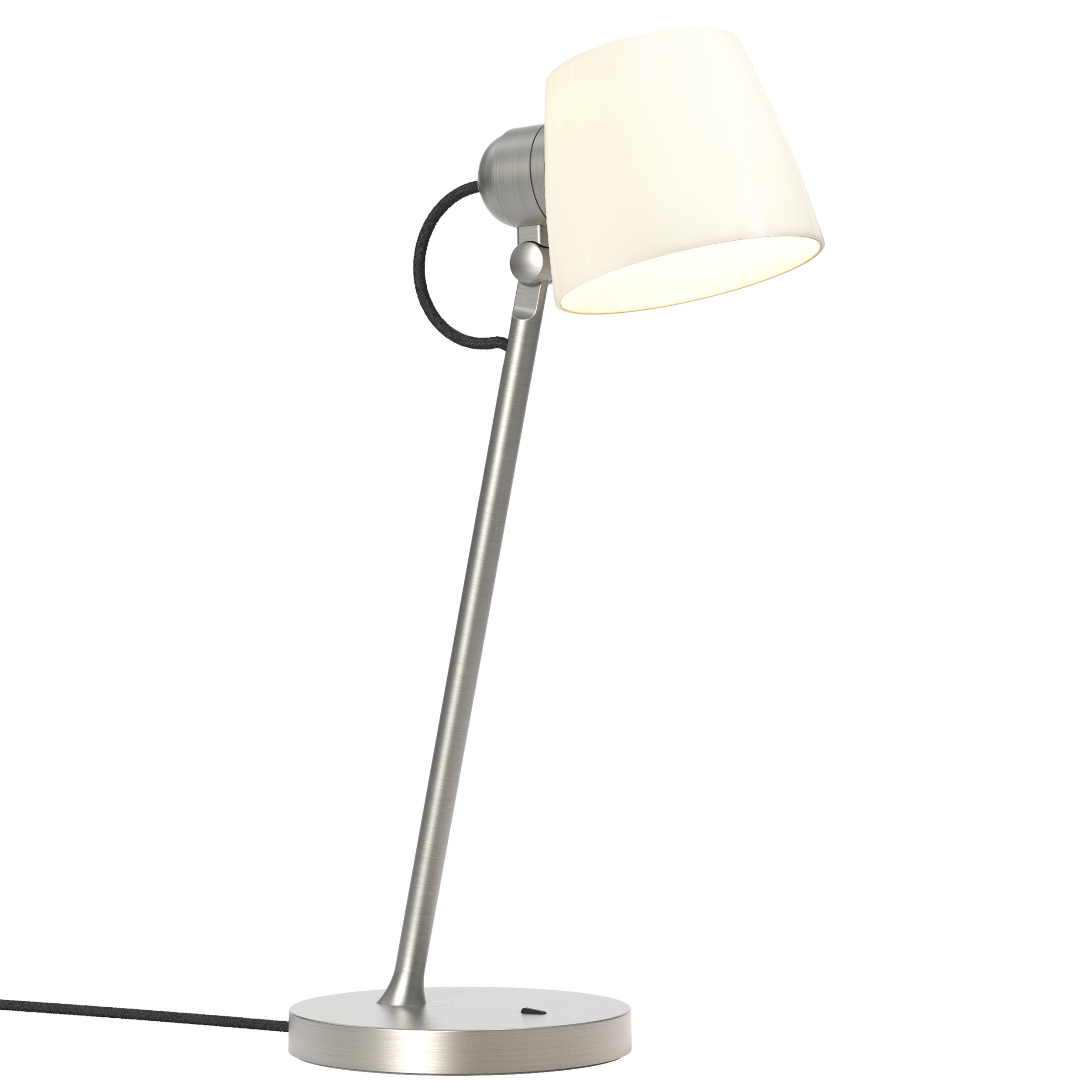 Astro Imari Desk Lamp in Matt Nickel