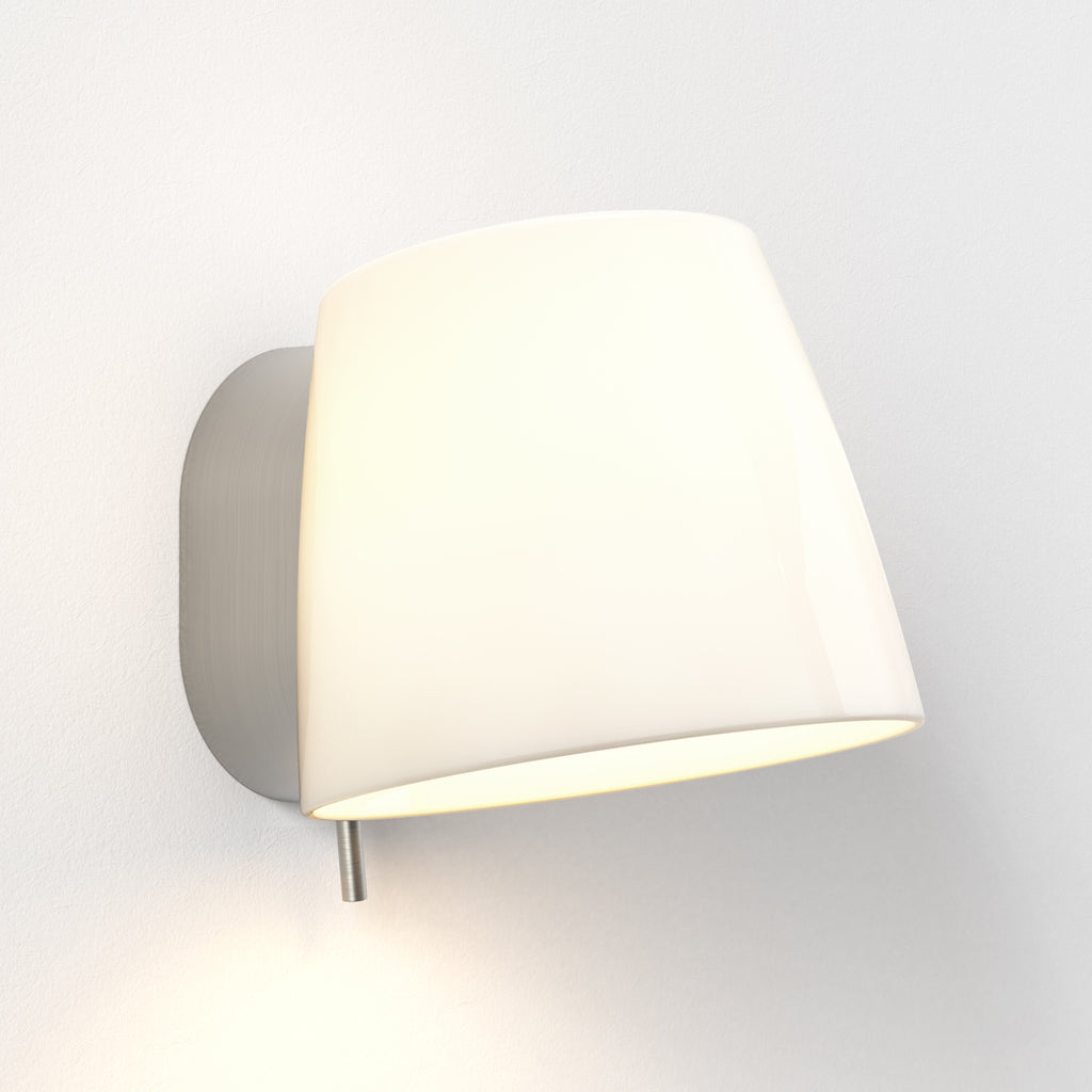 Astro Imari Fixed Indoor Wall Light in Matt Nickel