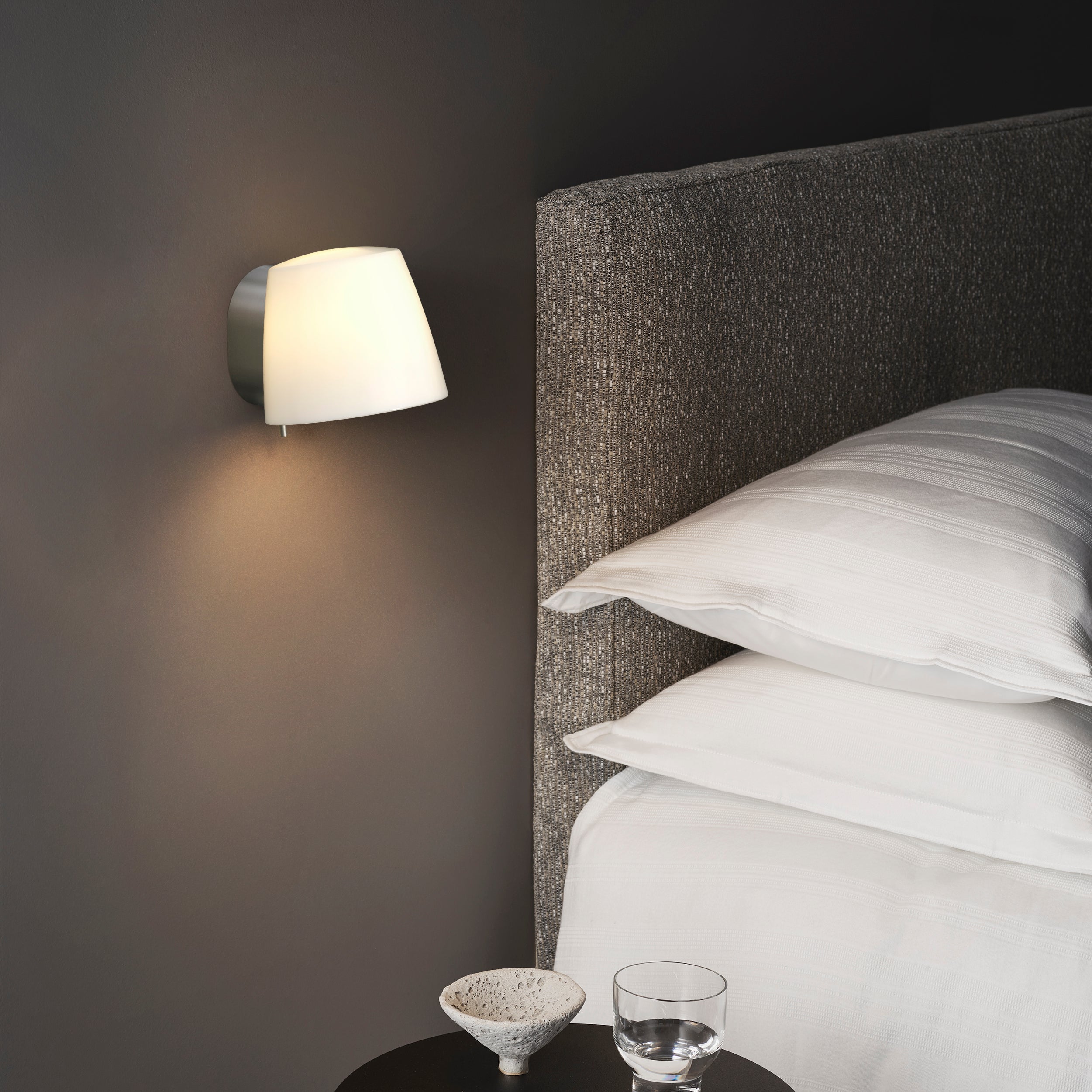 Astro Imari Fixed Indoor Wall Light in Matt Nickel