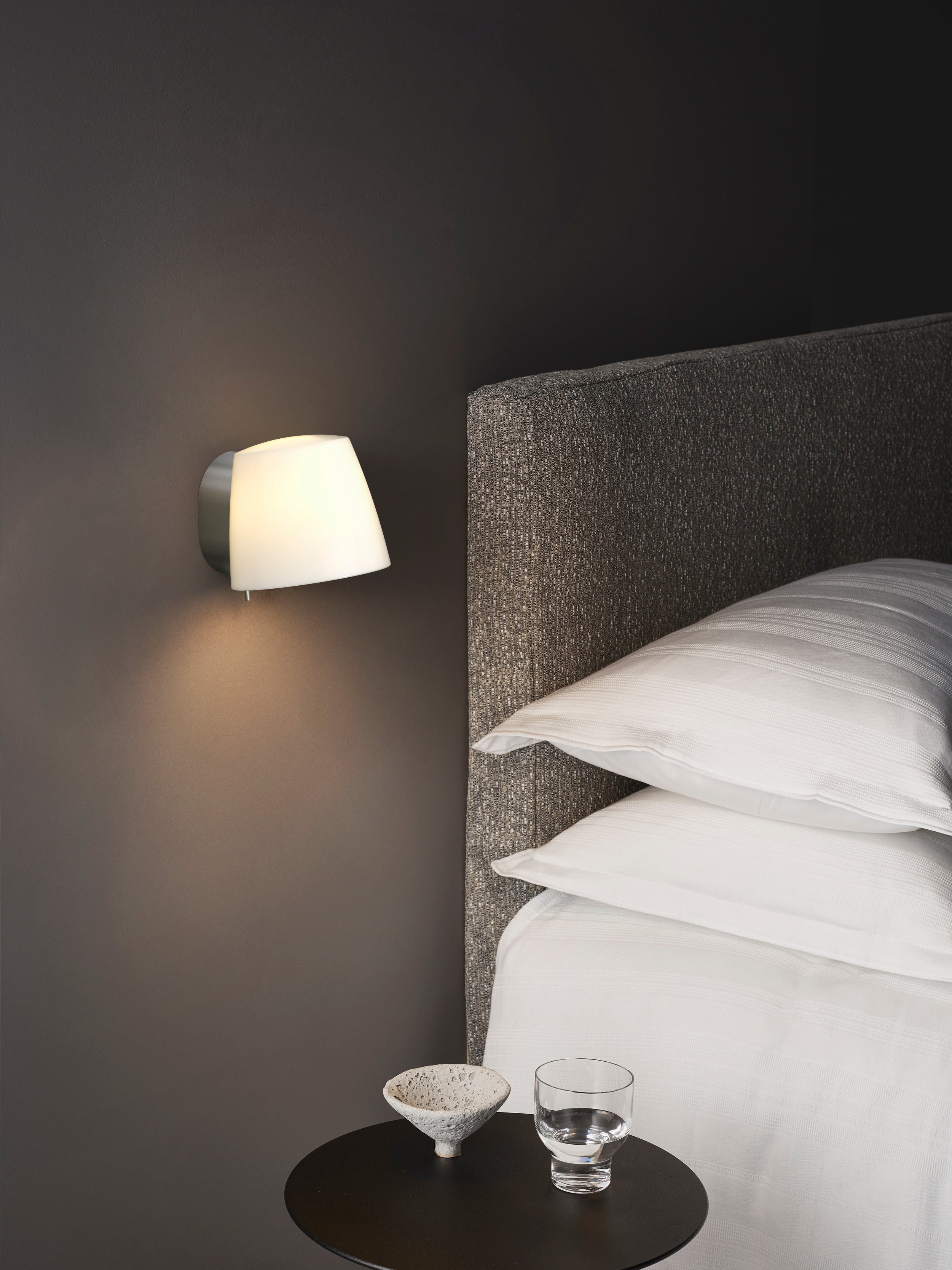 Astro Imari Fixed Indoor Wall Light in Matt Nickel