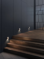 Astro Incline Single Wall Light in Brass IP65
