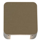 Astro Incline Single Wall Light in Brass IP65