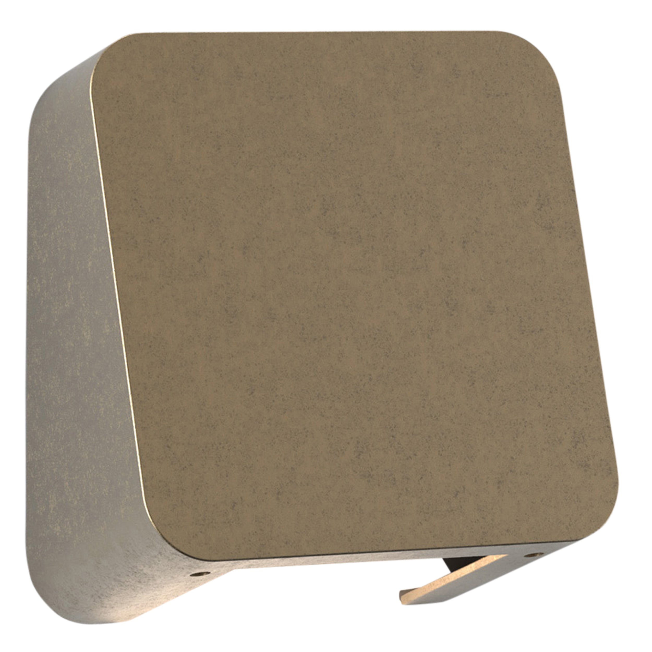 Astro Incline Single Wall Light in Brass IP65