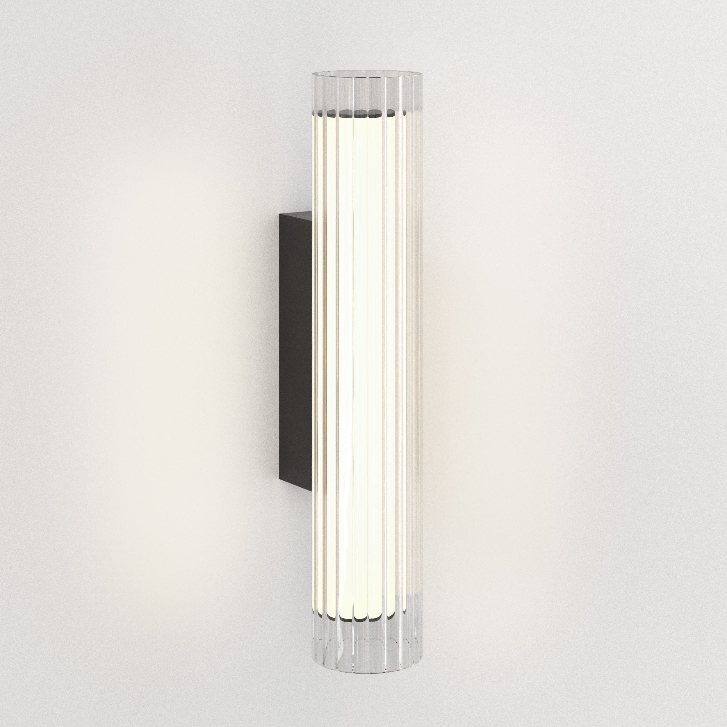 Astro io 420 Bathroom Wall Light in Matt Black
