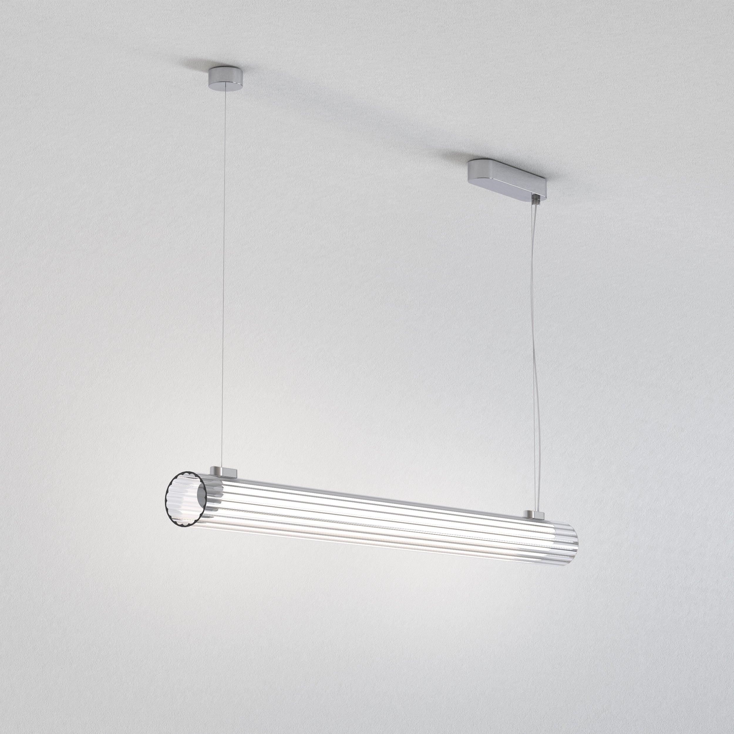 Astro io Pendant 1000 Light in Polished Chrome