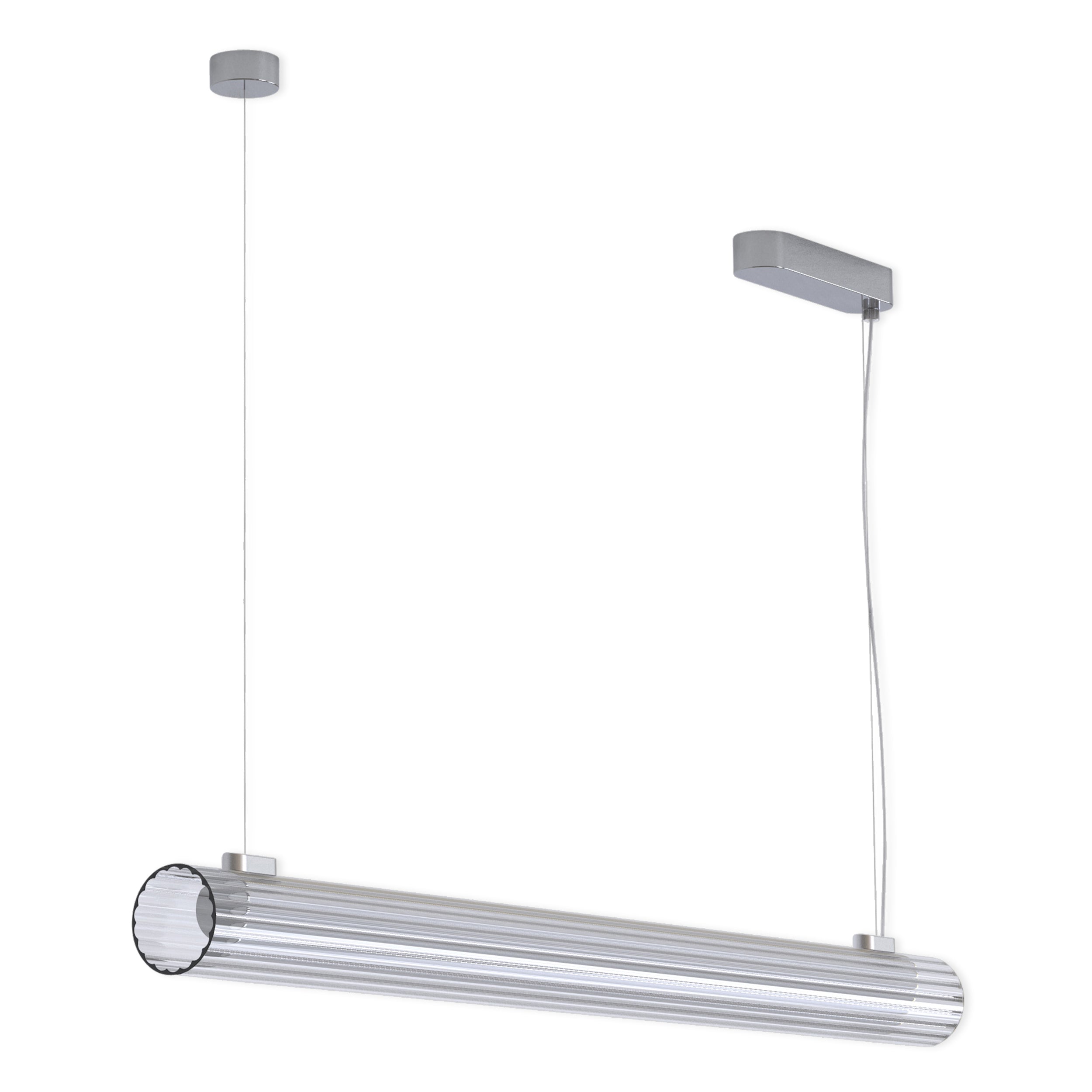 Astro io Pendant 1000 Light in Polished Chrome