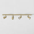 Astro Juno Four Bar Spotlight in Matt Brushed Brass
