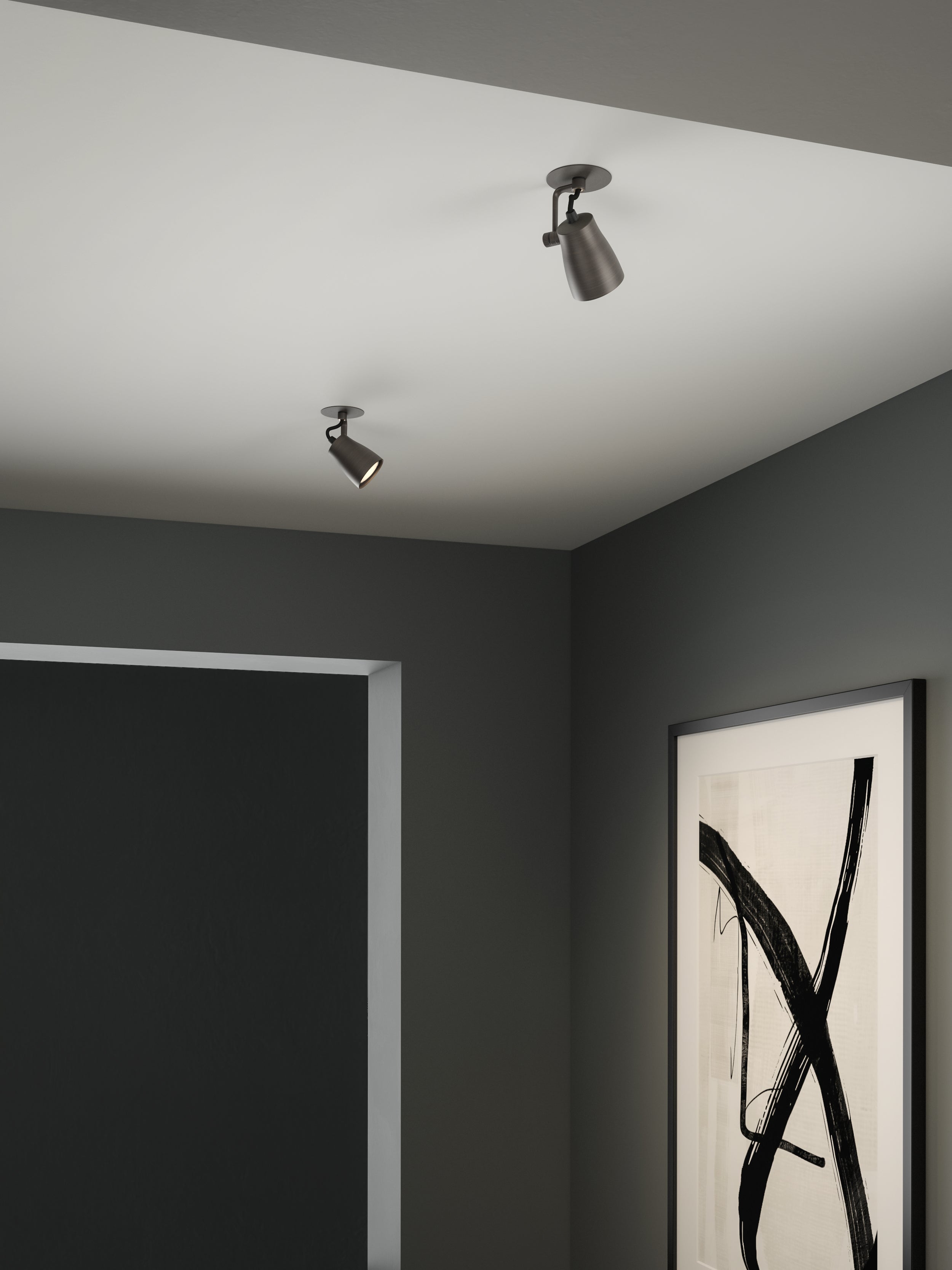 Astro Juno Recessed Spotlight in Bronze