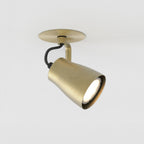 Astro Juno Recessed Spotlight in Matt Brushed Brass