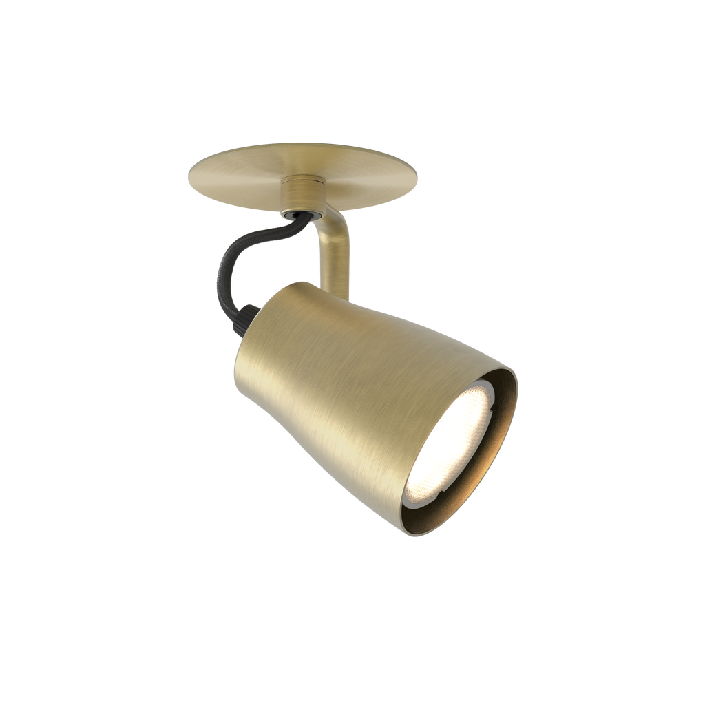 Astro Juno Recessed Spotlight in Matt Brushed Brass