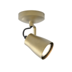 Astro Juno Single Spotlight in Matt Brushed Brass
