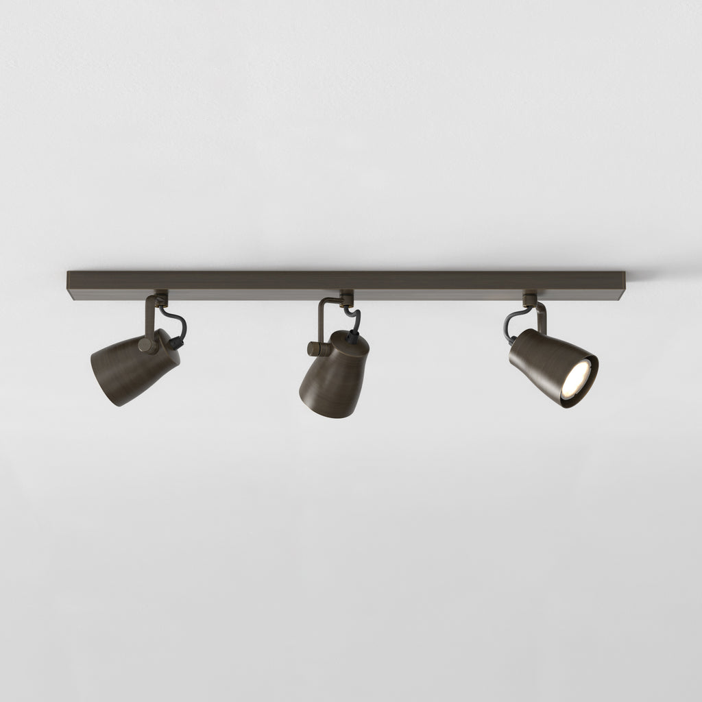 Astro Juno Triple Bar Spotlight in Bronze