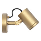 Astro Jura Outdoor Single Spotlight in Solid Brass IP65