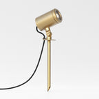 Astro Jura Spike Outdoor Spotlight in Solid Brass IP65