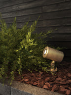 Astro Jura Spike Outdoor Spotlight in Solid Brass IP65