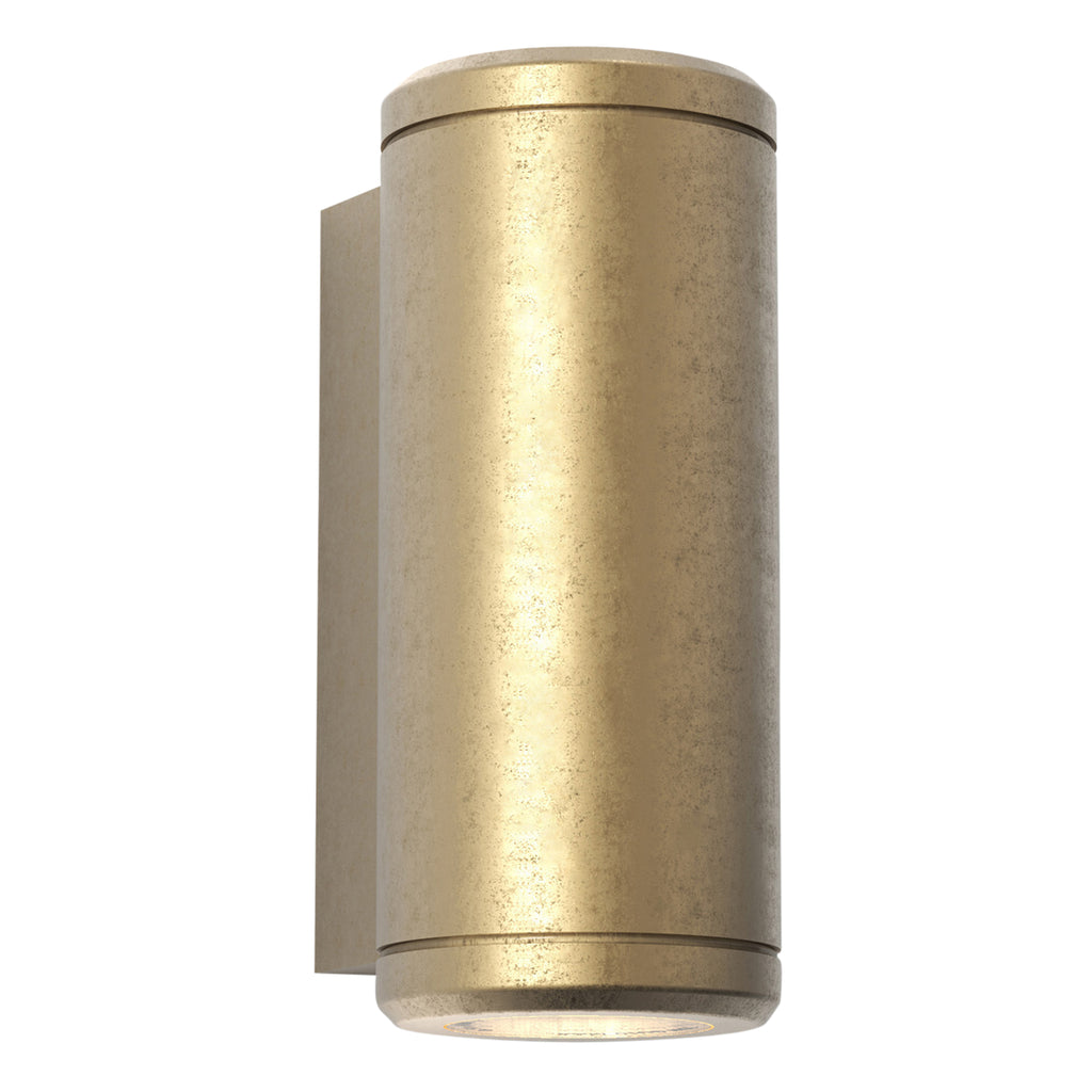 Astro Jura Twin Wall Light in Solid Brass