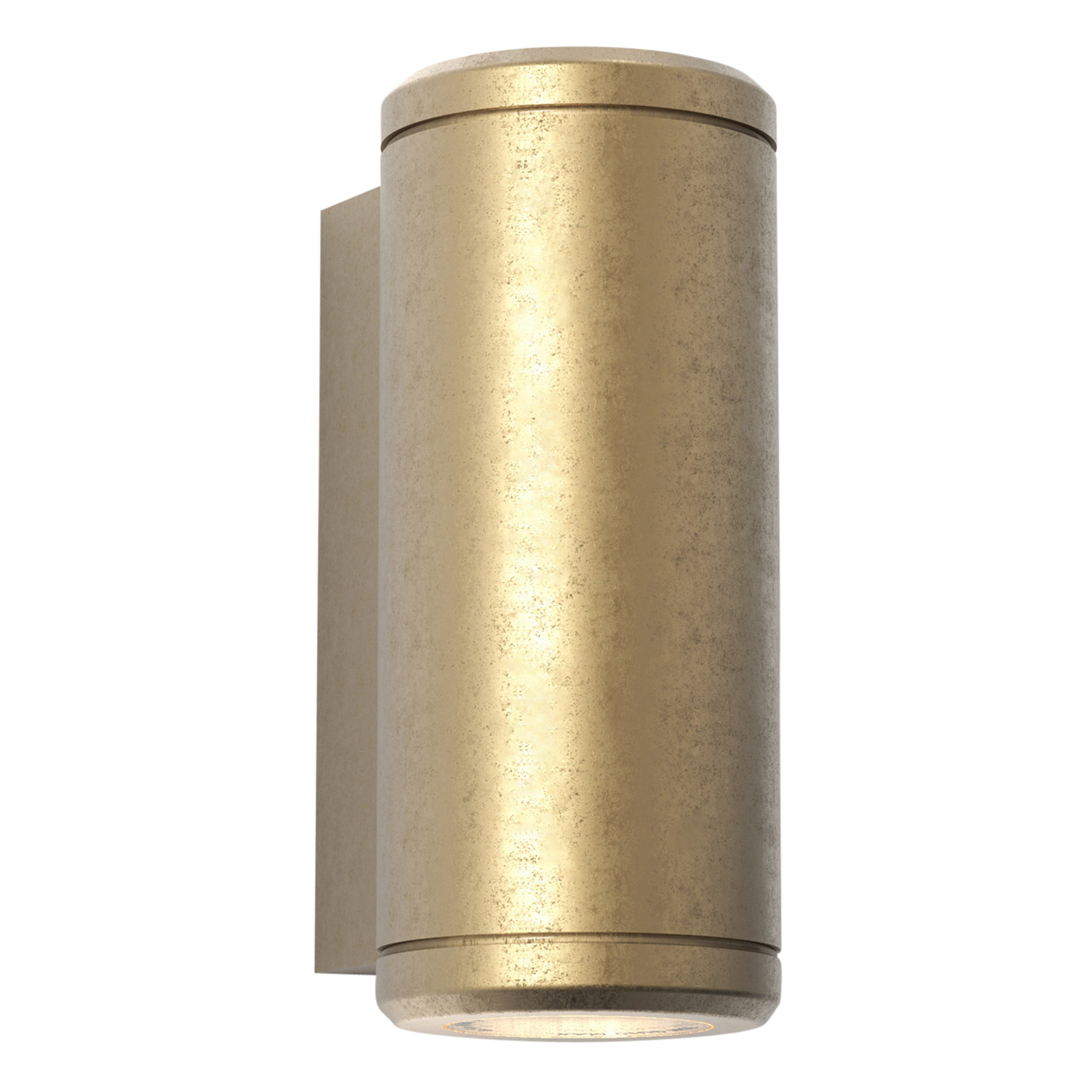 Astro Jura Twin Wall Light in Solid Brass