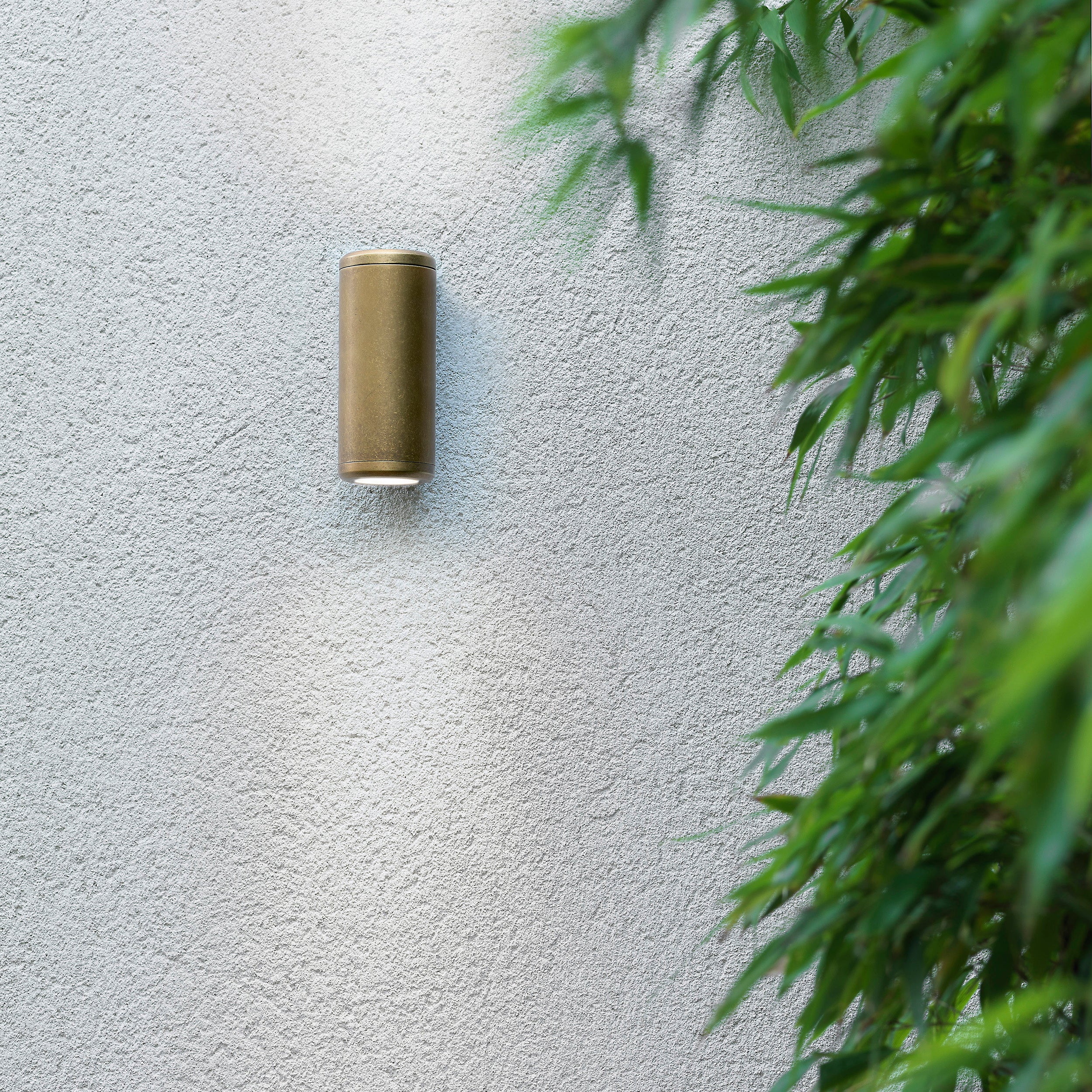 Astro Jura Twin Wall Light in Solid Brass