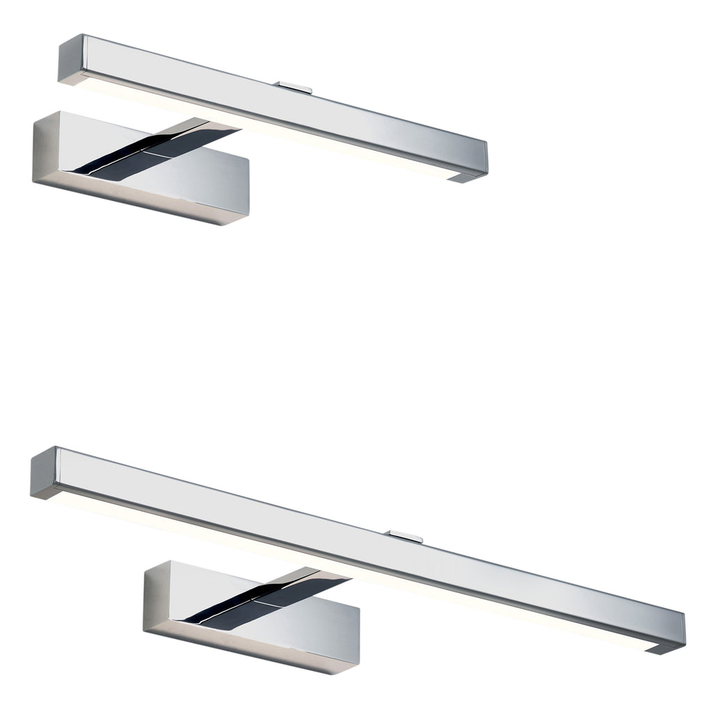 Astro Kashima 350 LED 1 Light Bathroom Wall Light in Polished Chrome