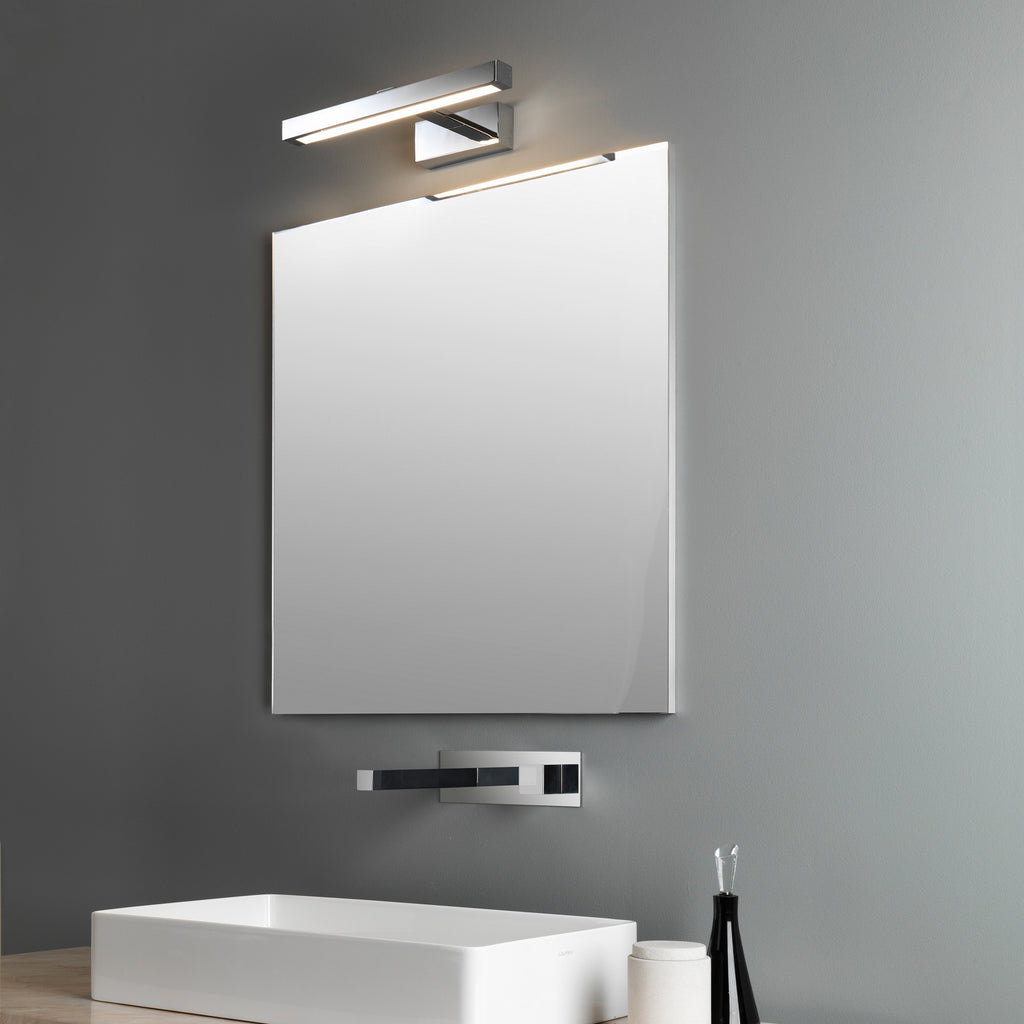 Astro Kashima 350 LED 1 Light Bathroom Wall Light in Polished Chrome