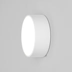Astro Kea 150 Round Outdoor Wall Light in Textured White IP65