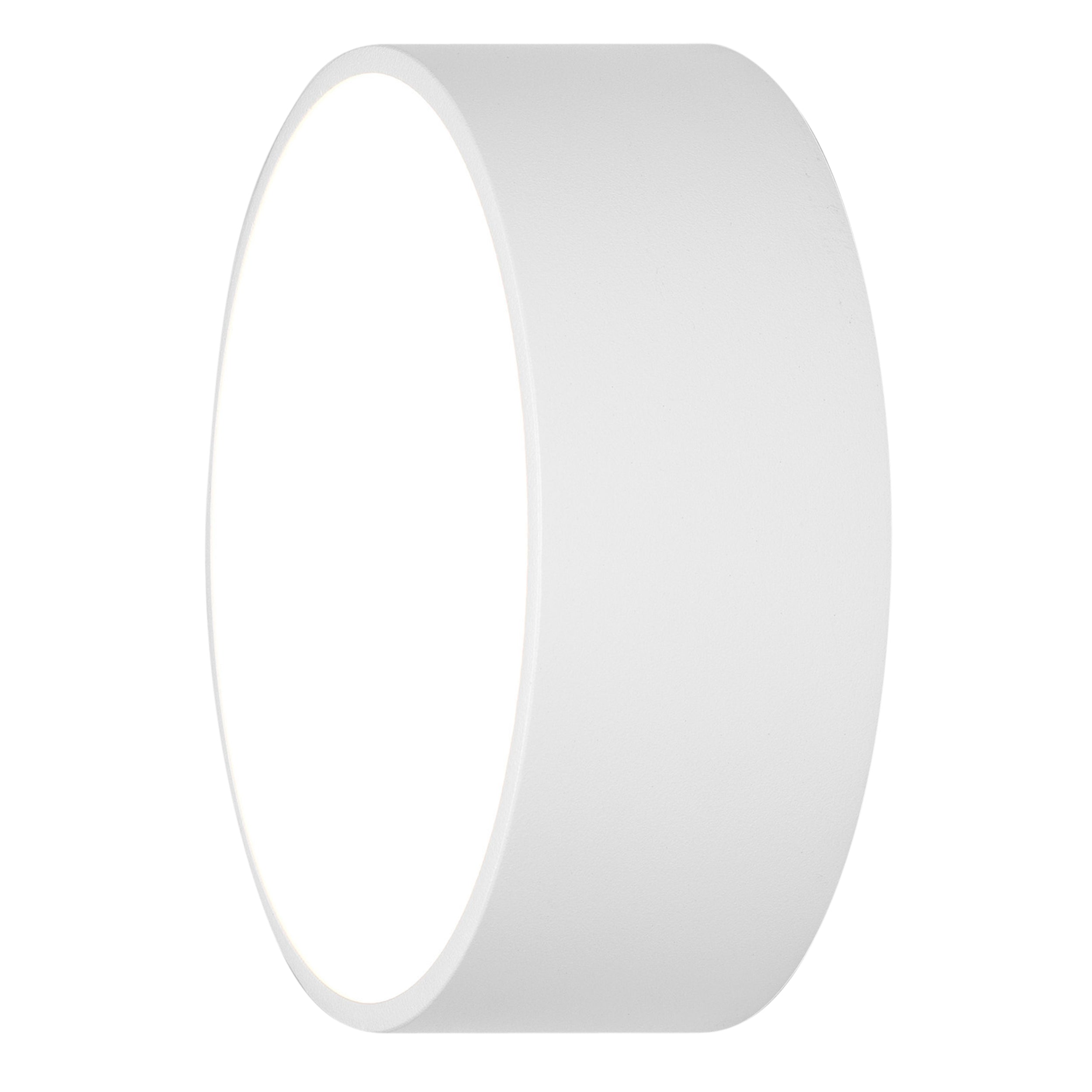 Astro Kea 150 Round Outdoor Wall Light in Textured White IP65