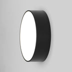 Astro Kea 250 Round Outdoor Wall Light in Textured Black IP65