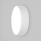Astro Kea 250 Round Outdoor Wall Light in Textured White IP65