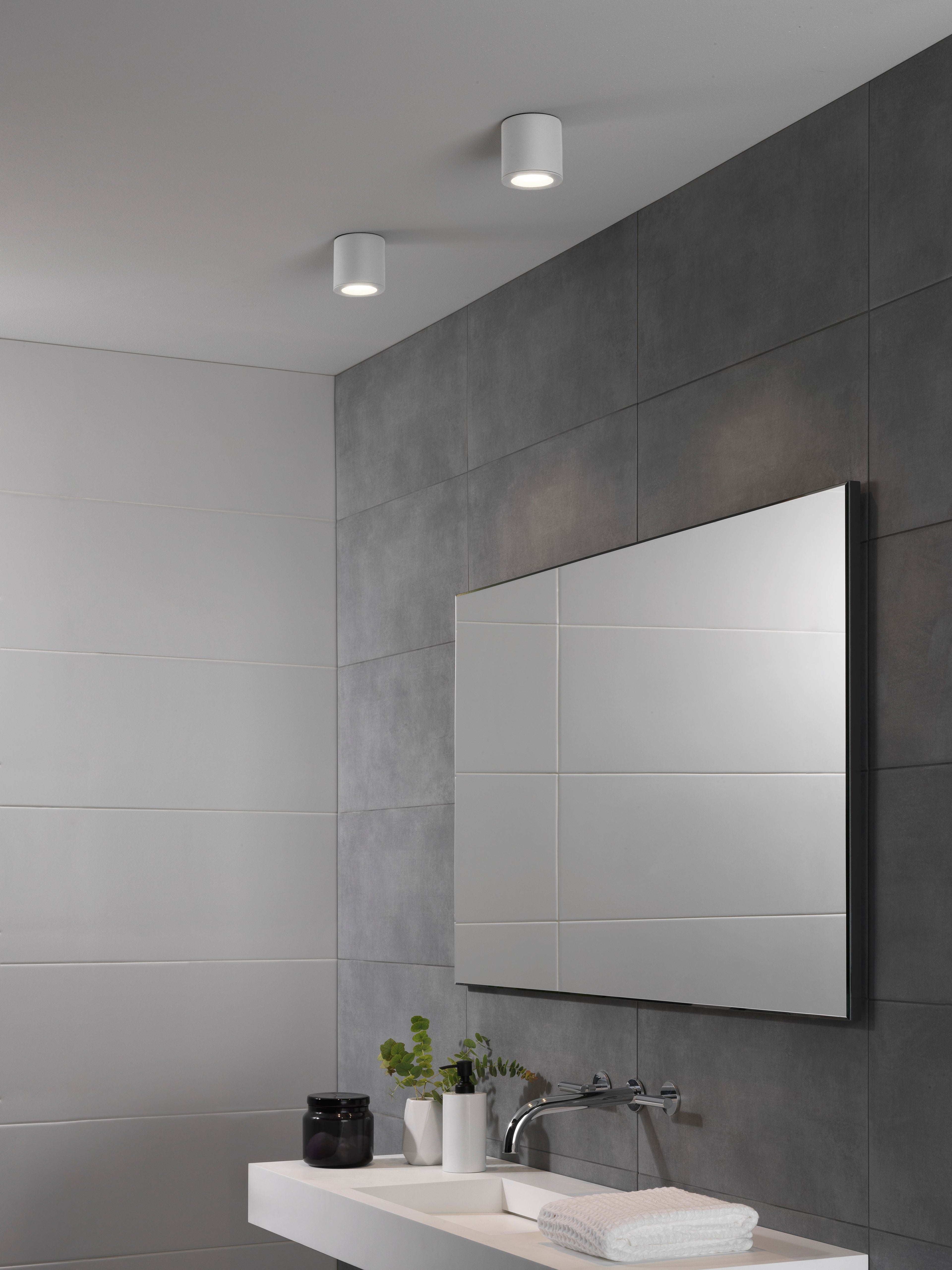 Astro Kos II Outdoor Downlight in Matt White IP65