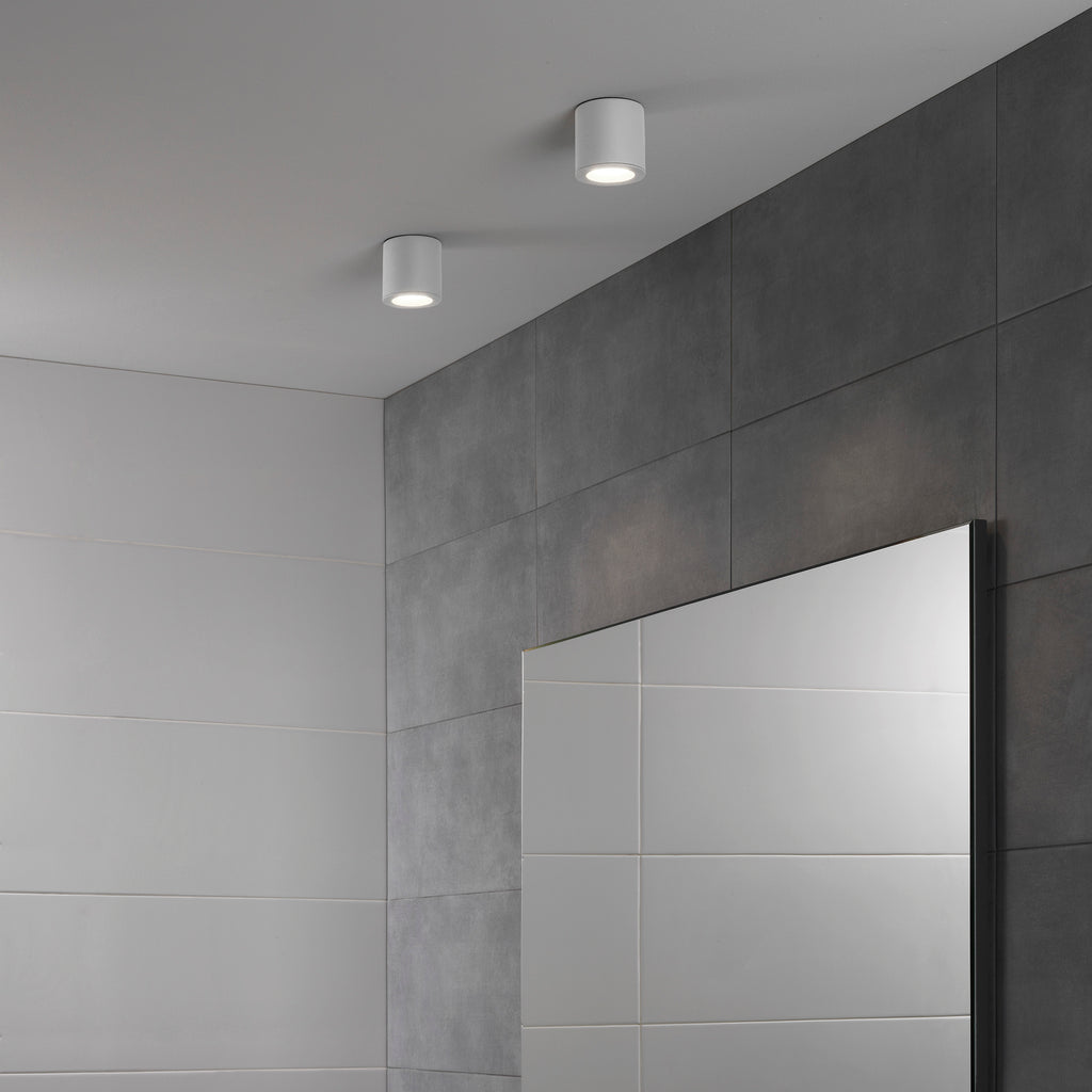 Astro Kos II Outdoor Downlight in Matt White IP65