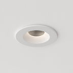 Astro Kos Recessed Exterior Downlight in Matt White