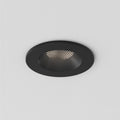Astro Kos Recessed Exterior Downlight in Textured Black